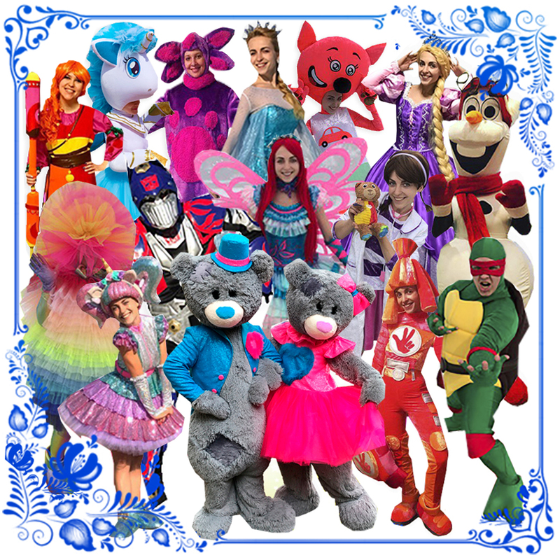 Детские карнавальные костюмы в ассортименте для детских праздников.